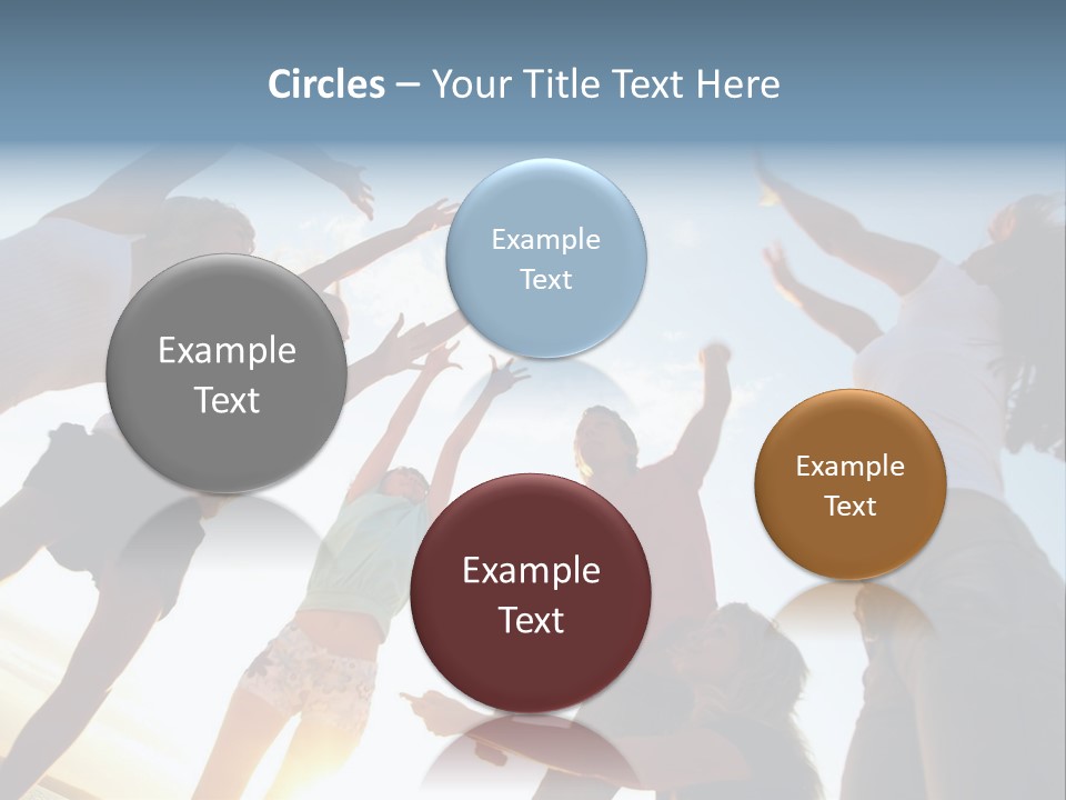 Shore Hands Youth PowerPoint Template