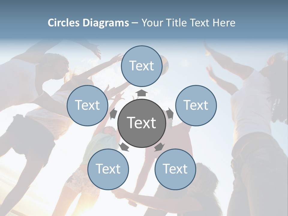 Shore Hands Youth PowerPoint Template