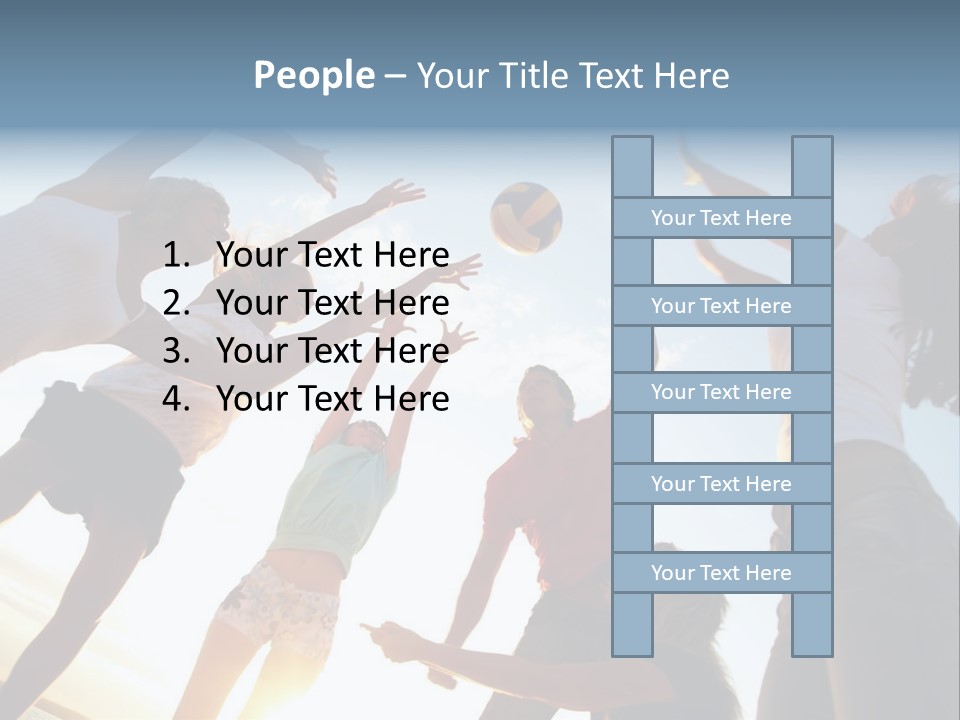 Shore Hands Youth PowerPoint Template