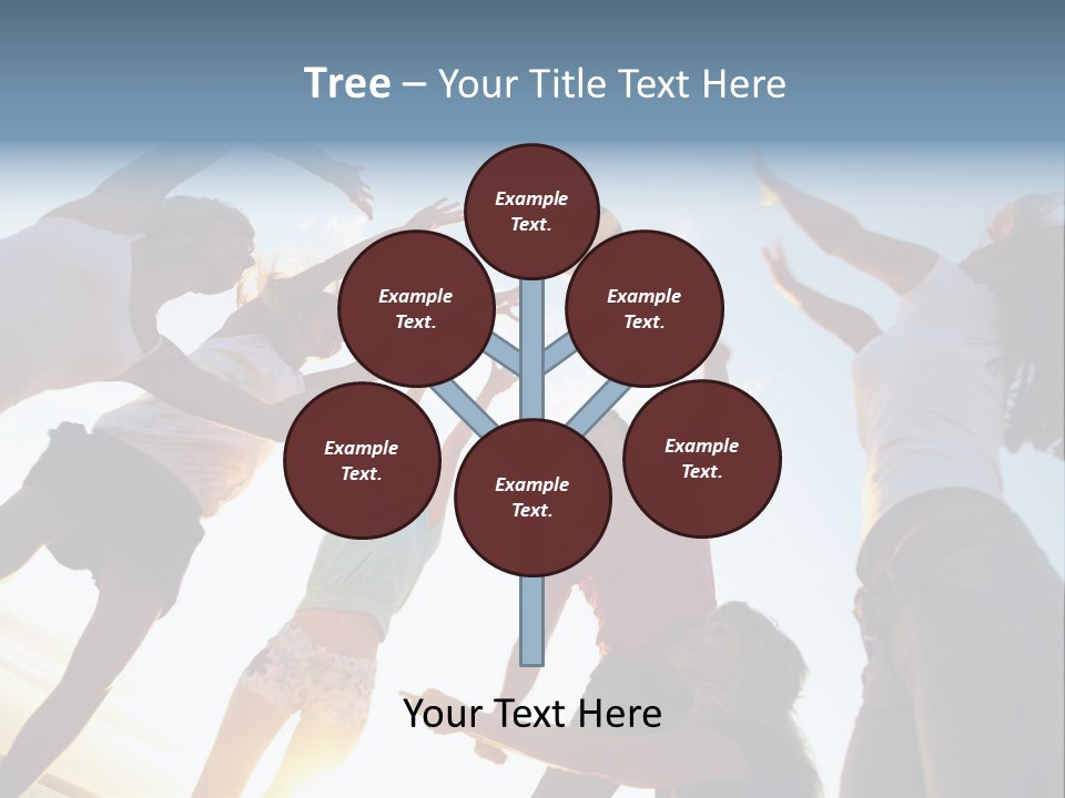 Shore Hands Youth PowerPoint Template