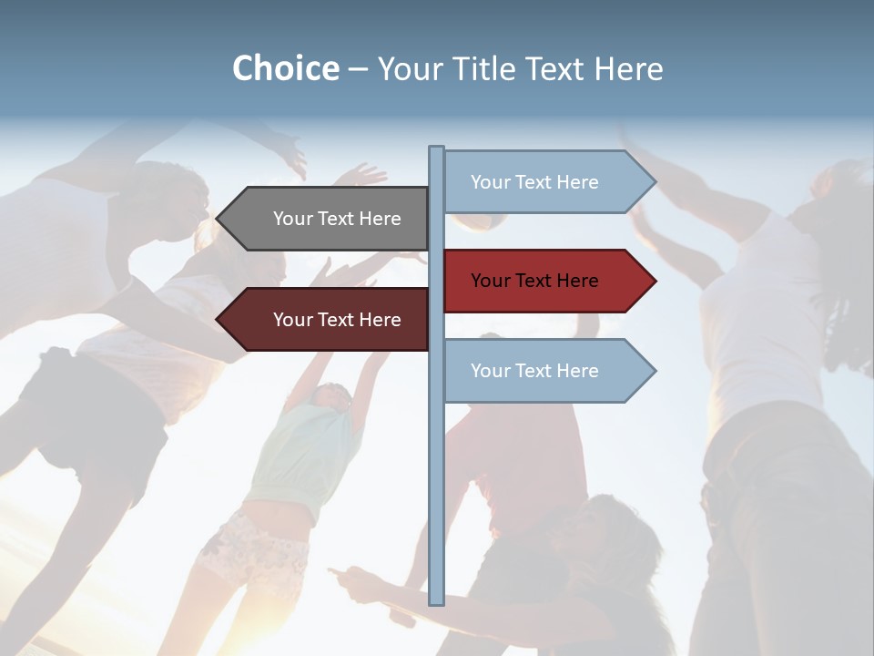 Shore Hands Youth PowerPoint Template