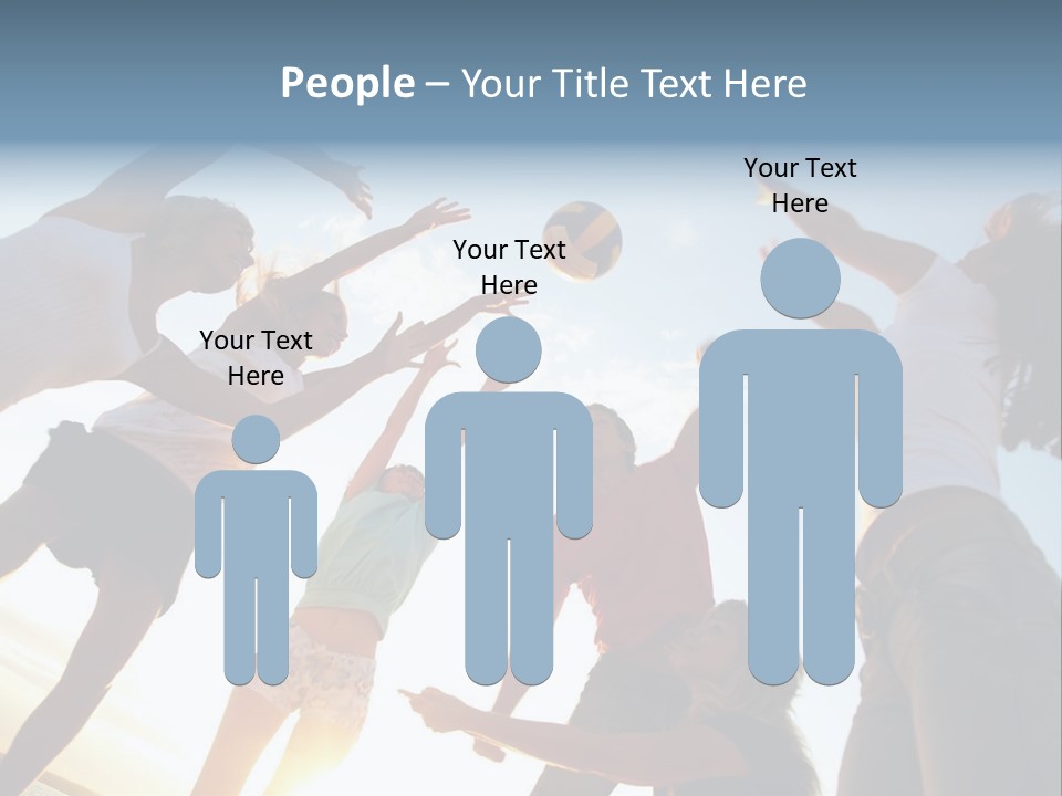 Shore Hands Youth PowerPoint Template