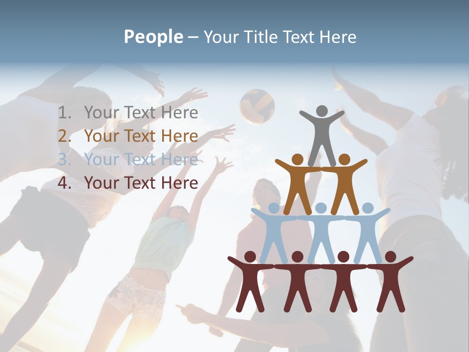 Shore Hands Youth PowerPoint Template