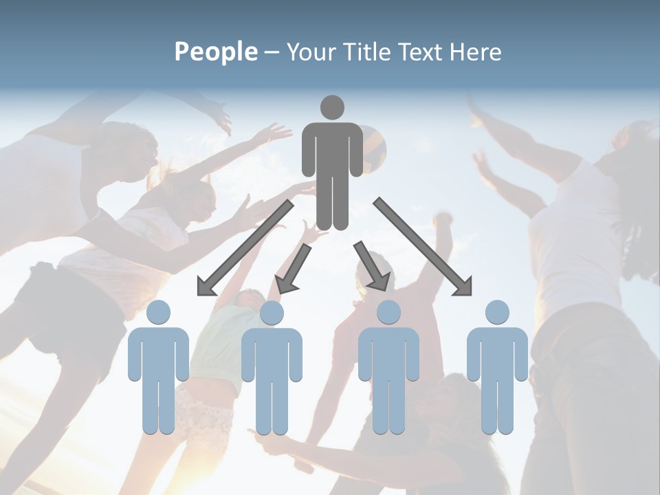 Shore Hands Youth PowerPoint Template