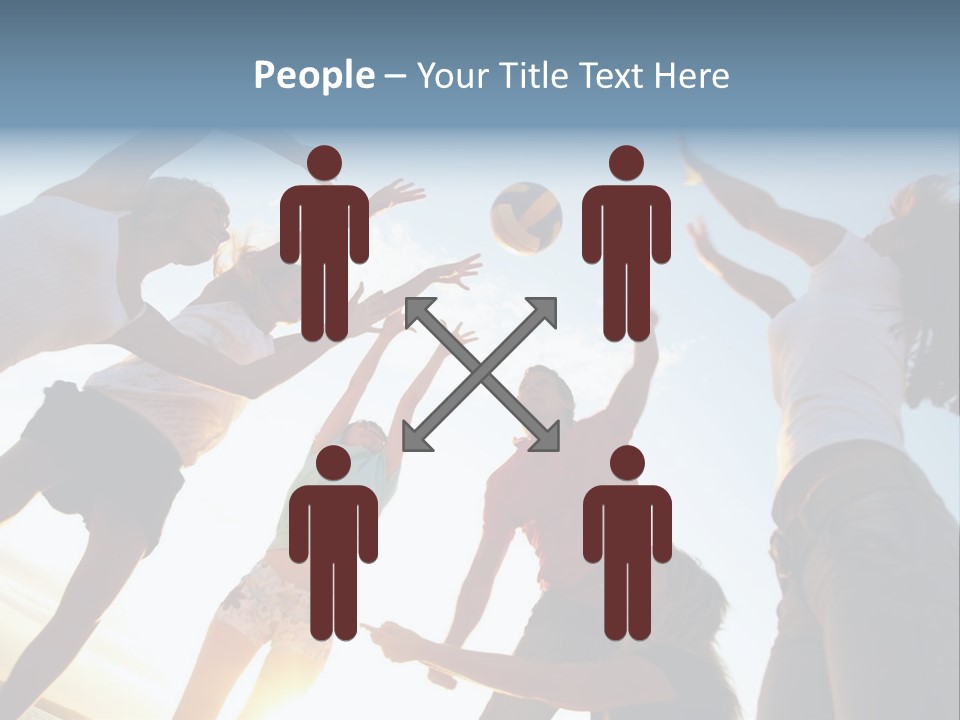 Shore Hands Youth PowerPoint Template