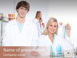 Expert Test Students PowerPoint Template