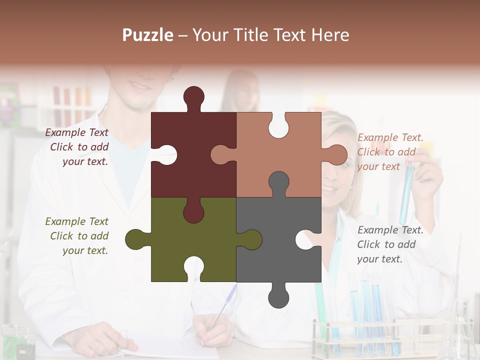 Expert Test Students PowerPoint Template