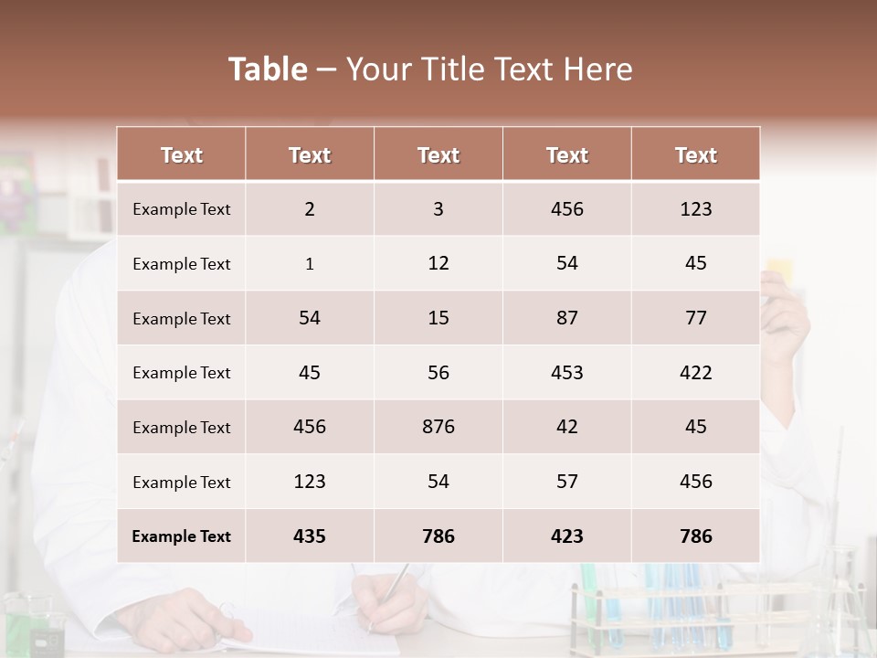 Expert Test Students PowerPoint Template