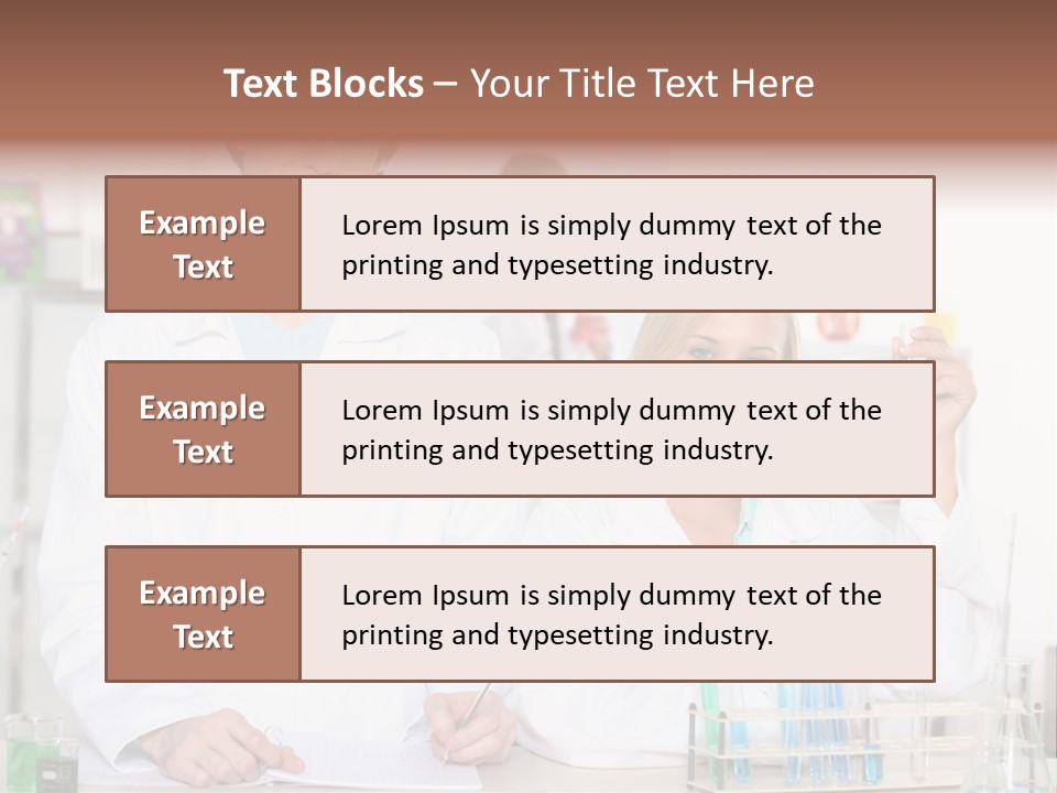 Expert Test Students PowerPoint Template