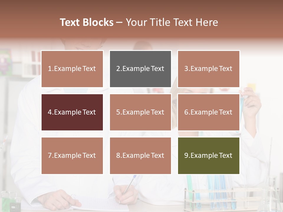 Expert Test Students PowerPoint Template