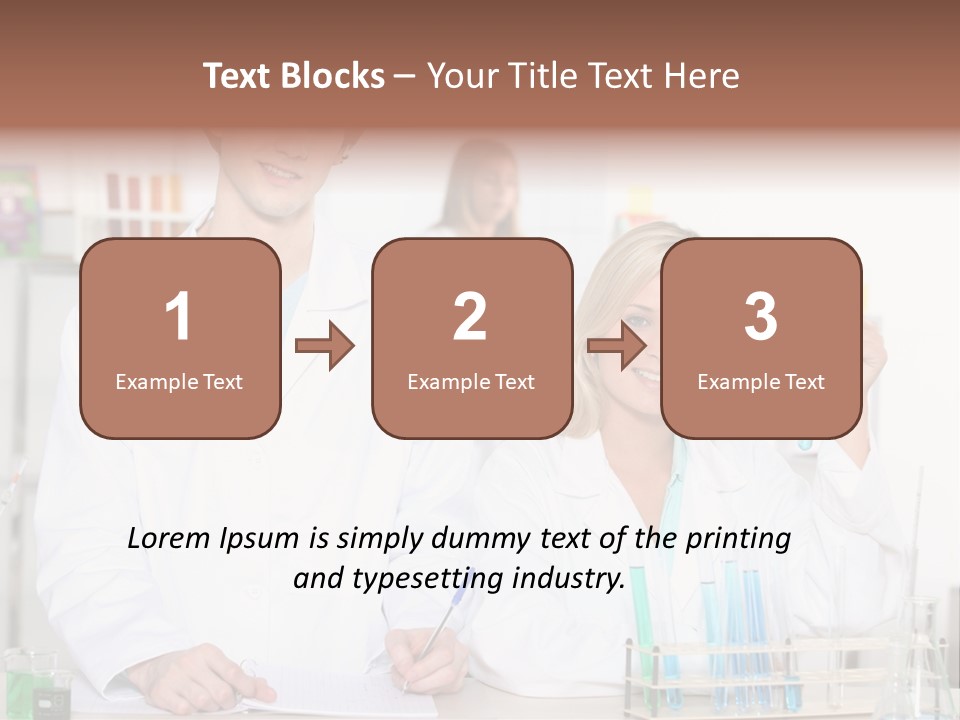 Expert Test Students PowerPoint Template