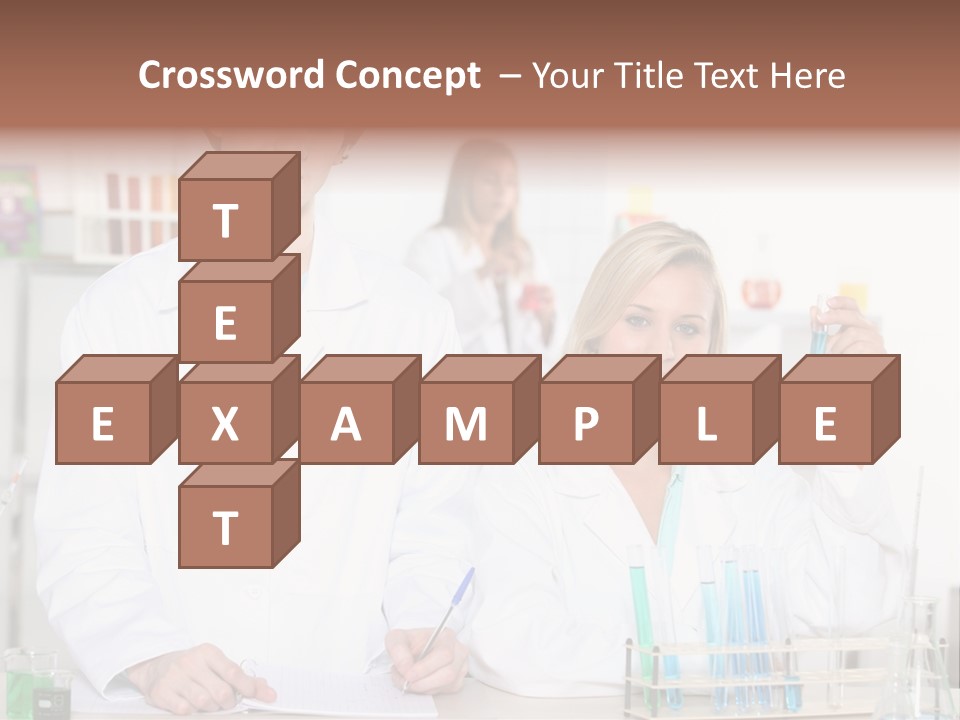 Expert Test Students PowerPoint Template