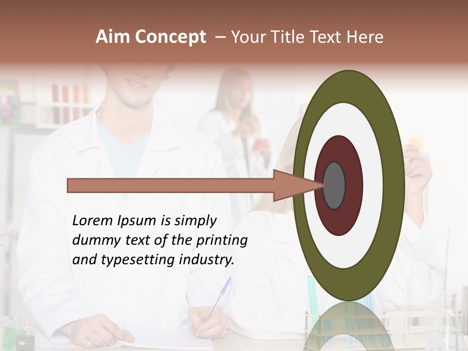 Expert Test Students PowerPoint Template