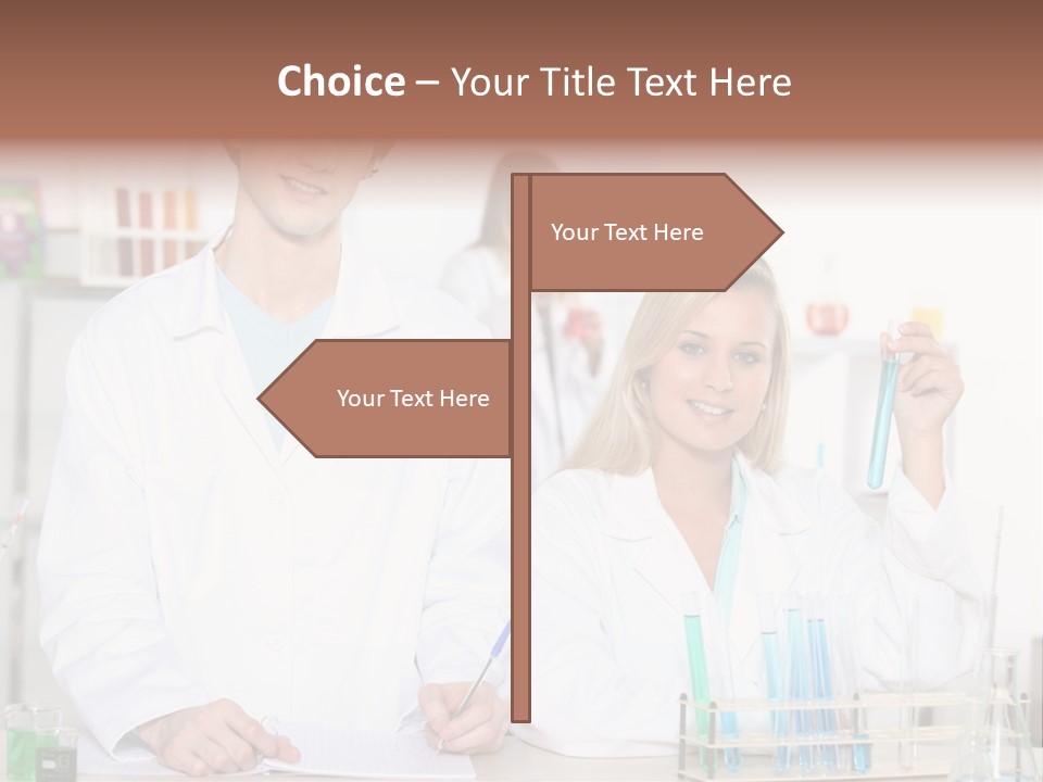 Expert Test Students PowerPoint Template