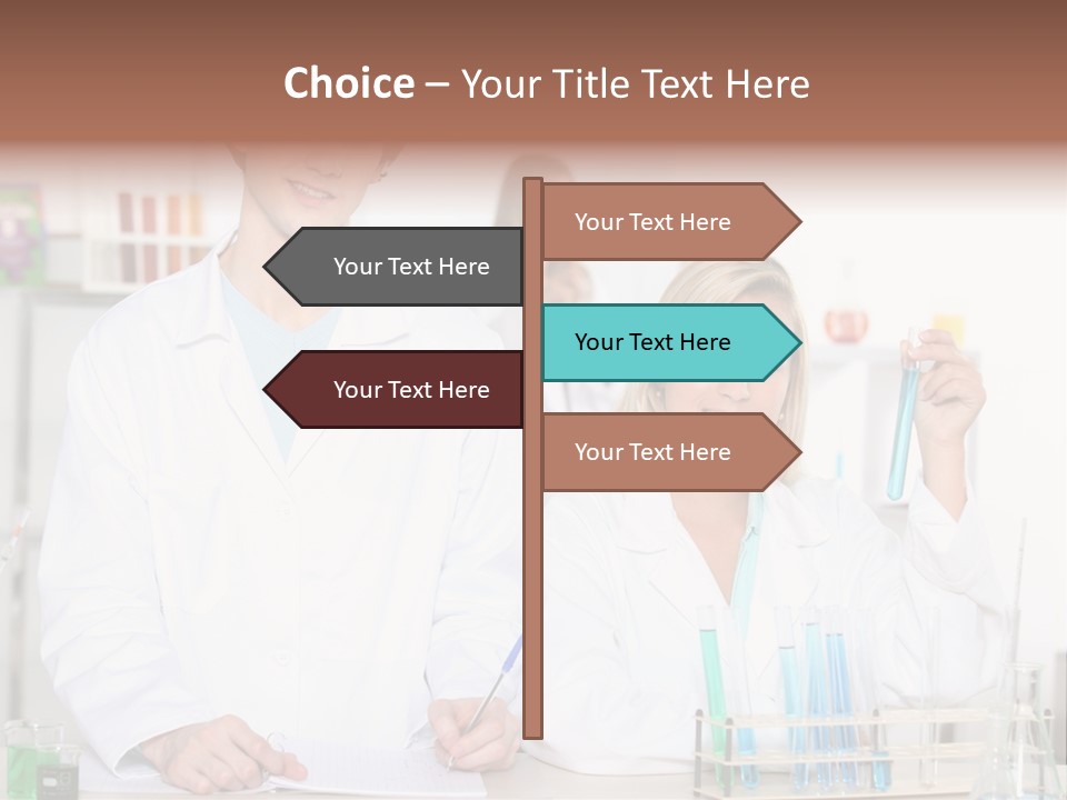 Expert Test Students PowerPoint Template