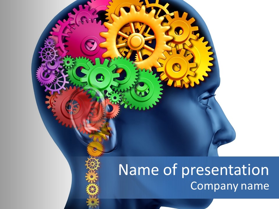 Alzheimer Analyzing Side PowerPoint Template