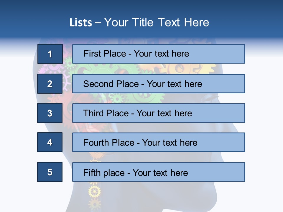 Alzheimer Analyzing Side PowerPoint Template