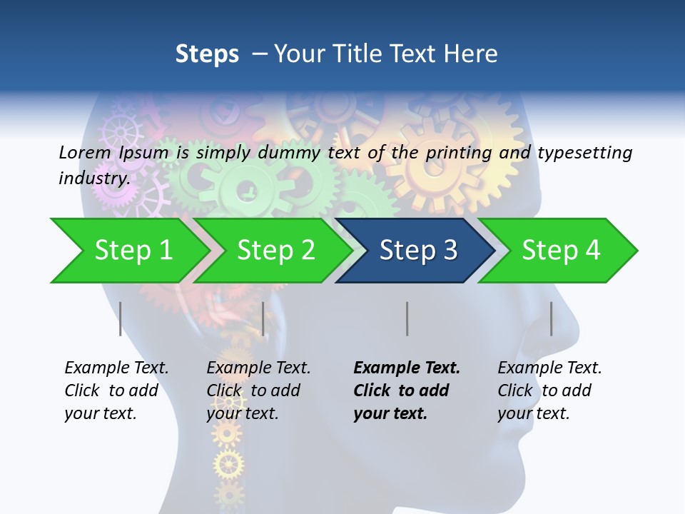 Alzheimer Analyzing Side PowerPoint Template