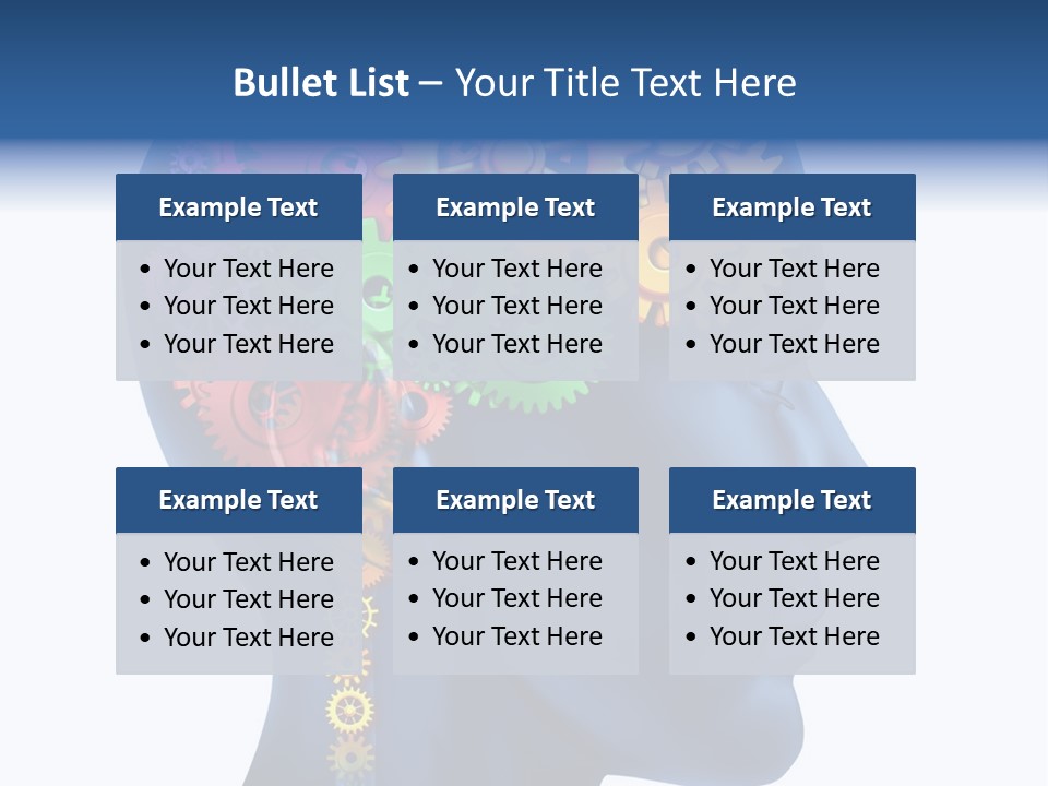 Alzheimer Analyzing Side PowerPoint Template