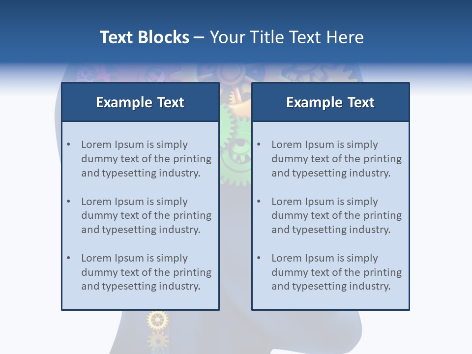Alzheimer Analyzing Side PowerPoint Template