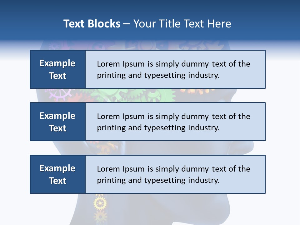 Alzheimer Analyzing Side PowerPoint Template