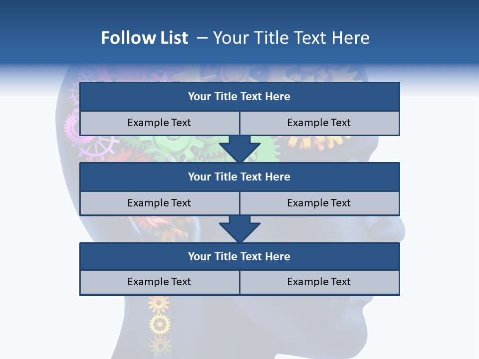 Alzheimer Analyzing Side PowerPoint Template