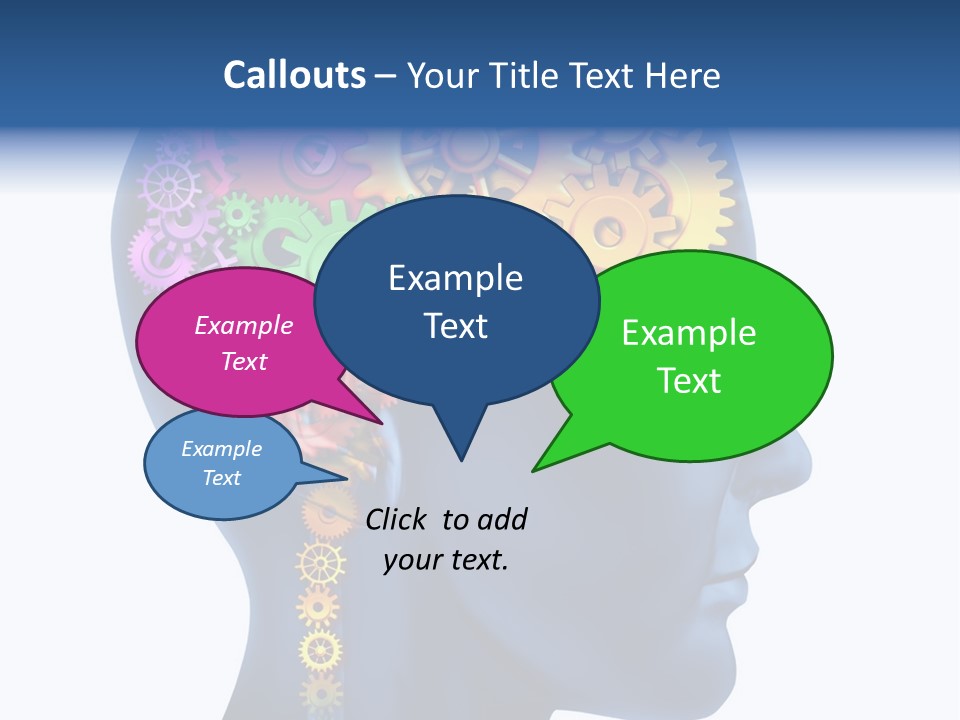 Alzheimer Analyzing Side PowerPoint Template