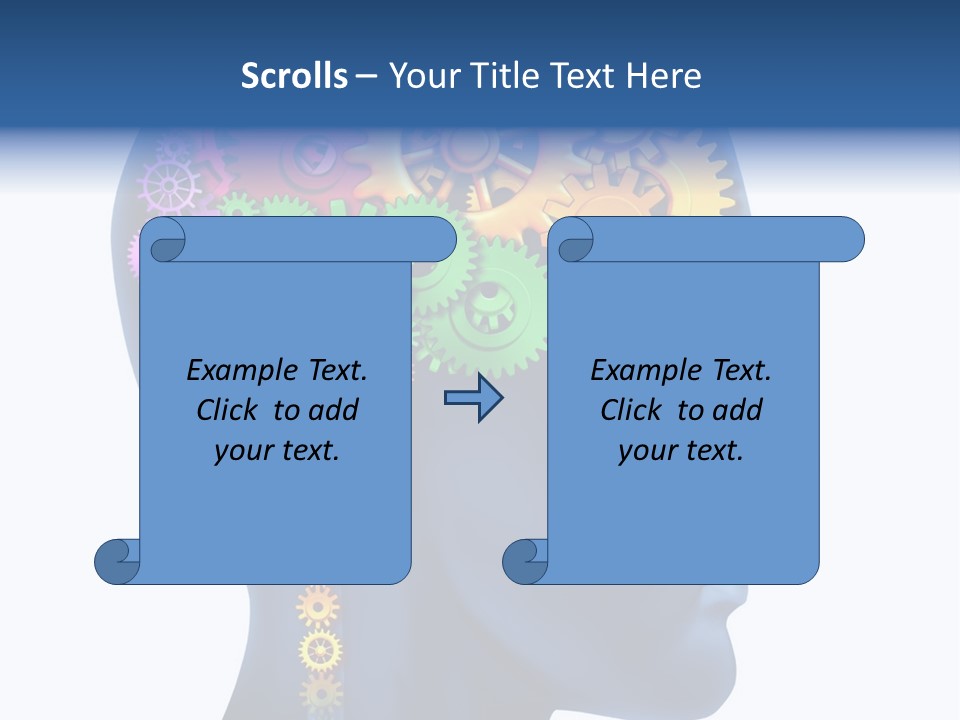 Alzheimer Analyzing Side PowerPoint Template