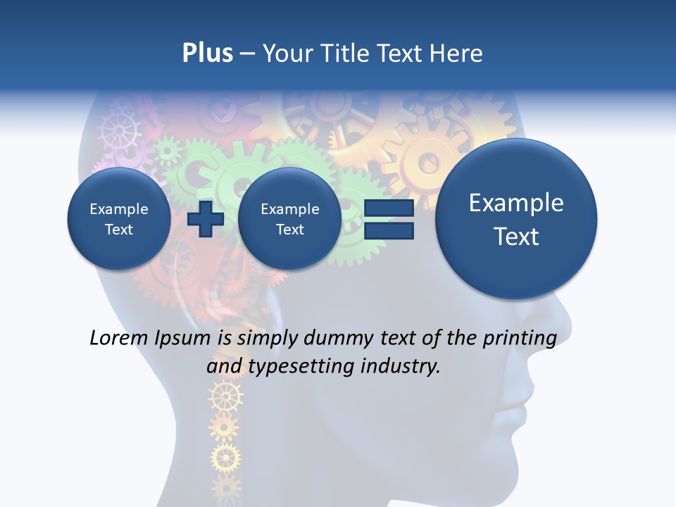 Alzheimer Analyzing Side PowerPoint Template