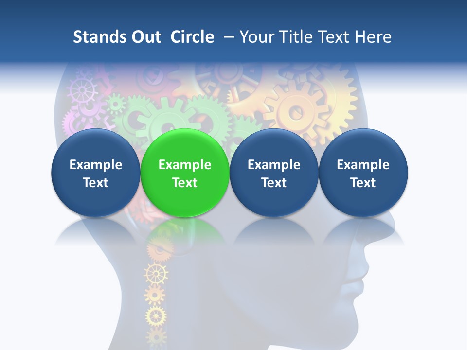 Alzheimer Analyzing Side PowerPoint Template