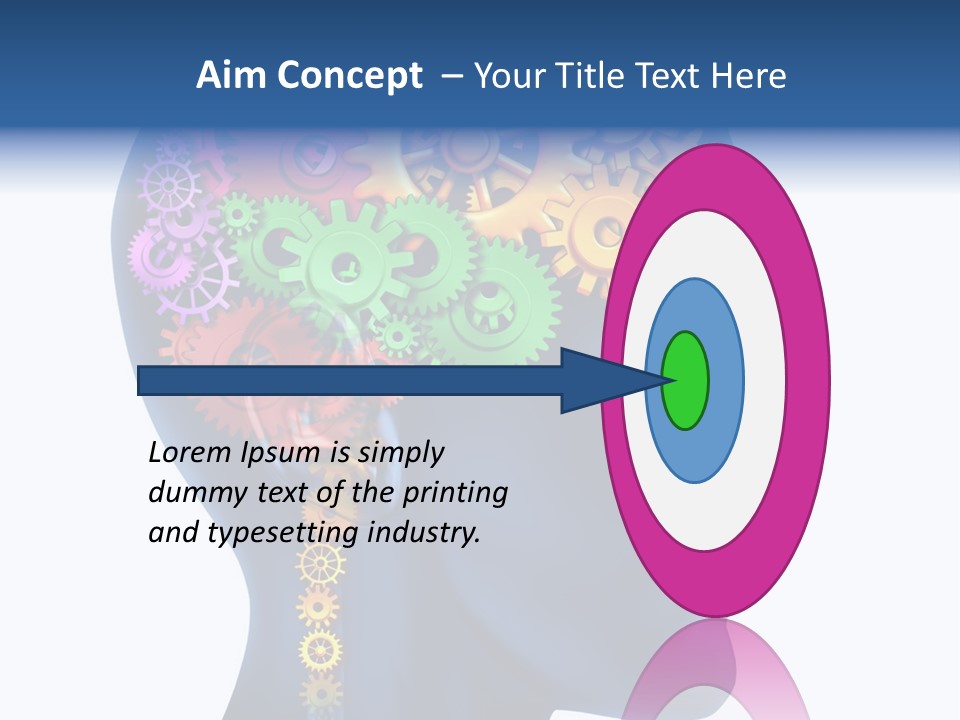 Alzheimer Analyzing Side PowerPoint Template