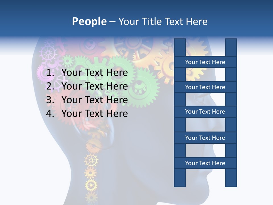 Alzheimer Analyzing Side PowerPoint Template