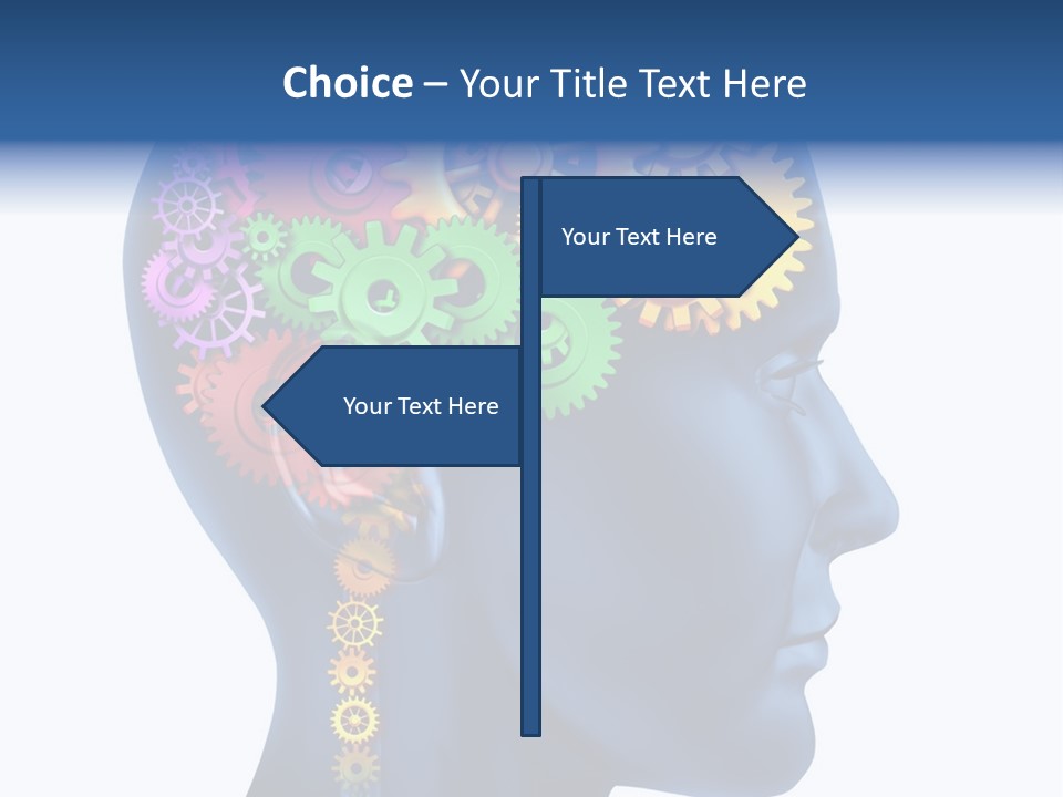 Alzheimer Analyzing Side PowerPoint Template