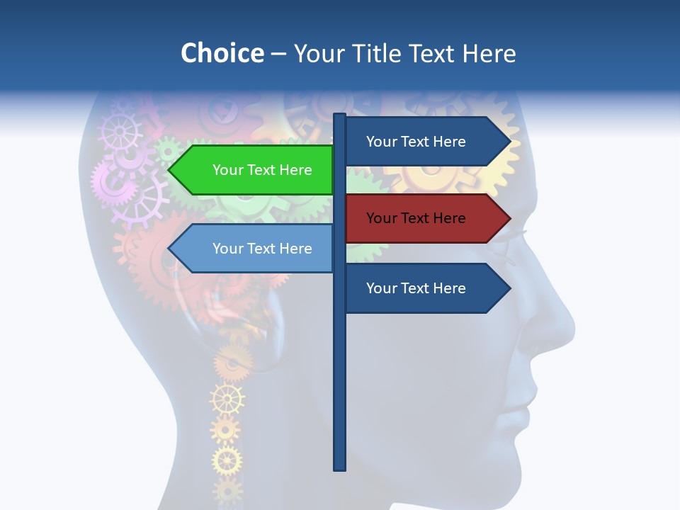 Alzheimer Analyzing Side PowerPoint Template