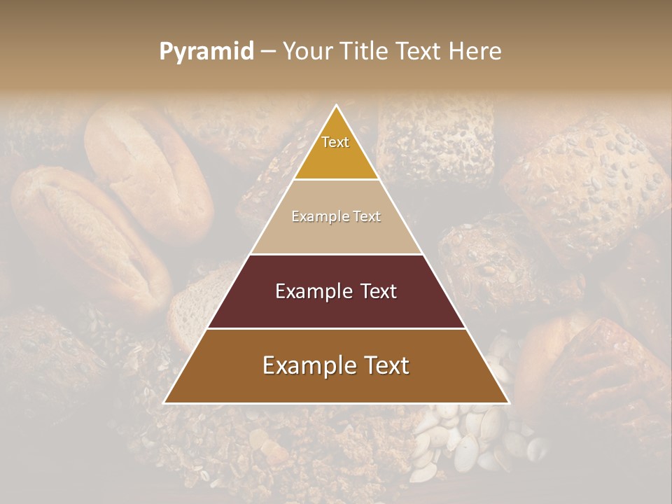 White Loaves Display PowerPoint Template