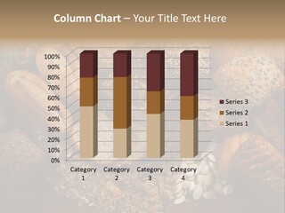 White Loaves Display PowerPoint Template