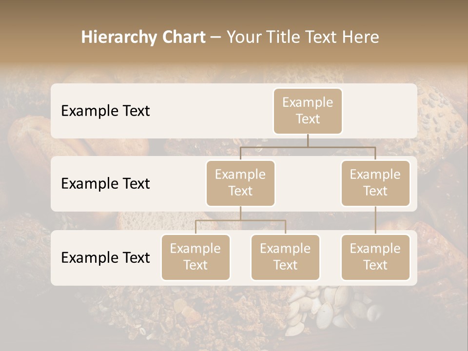 White Loaves Display PowerPoint Template