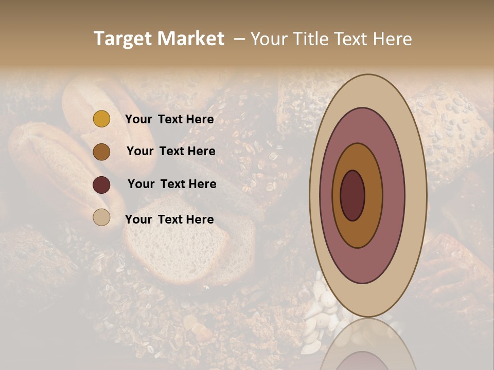 White Loaves Display PowerPoint Template