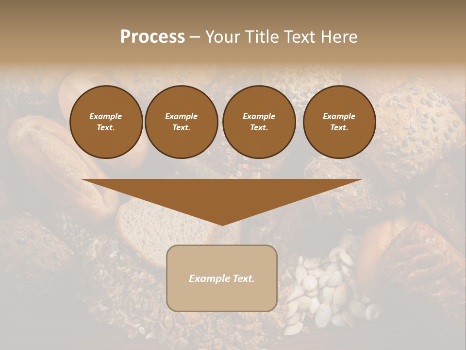 White Loaves Display PowerPoint Template