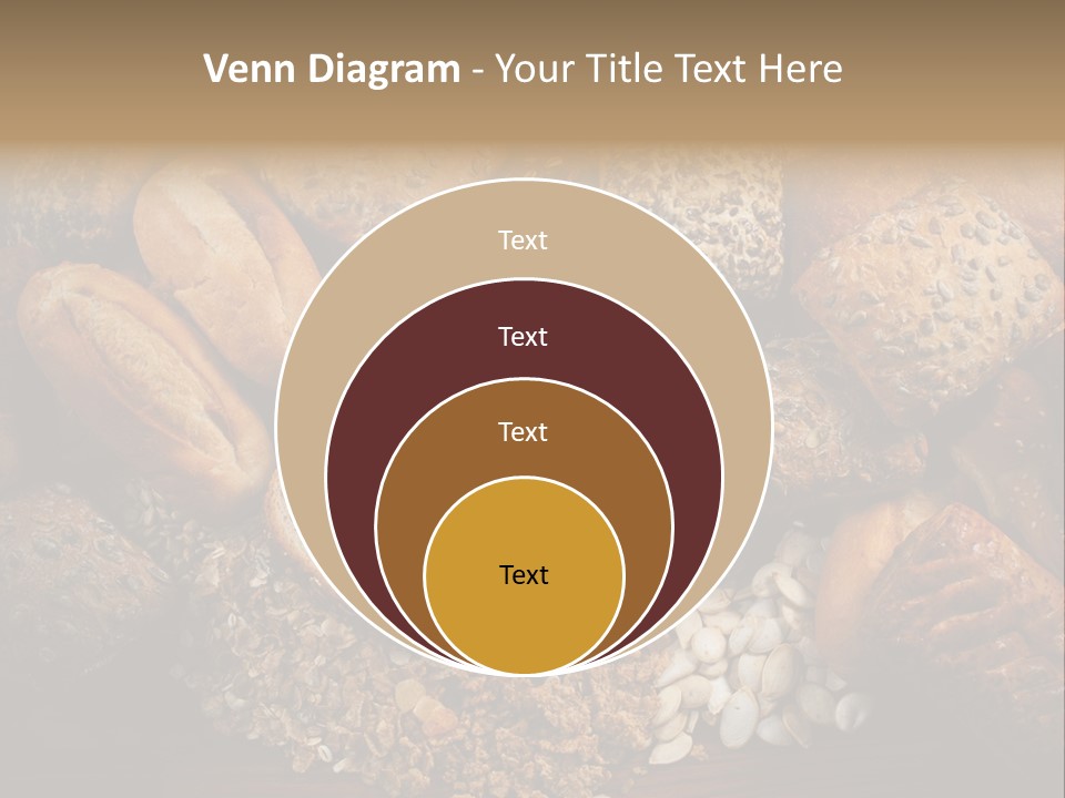 White Loaves Display PowerPoint Template