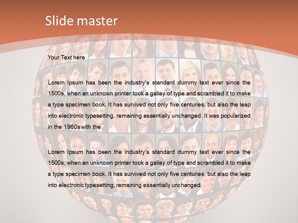 Symbol Environment Planet PowerPoint Template