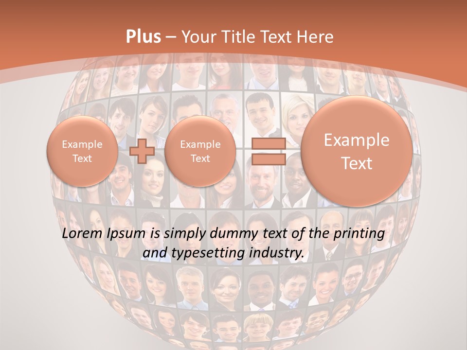 Symbol Environment Planet PowerPoint Template