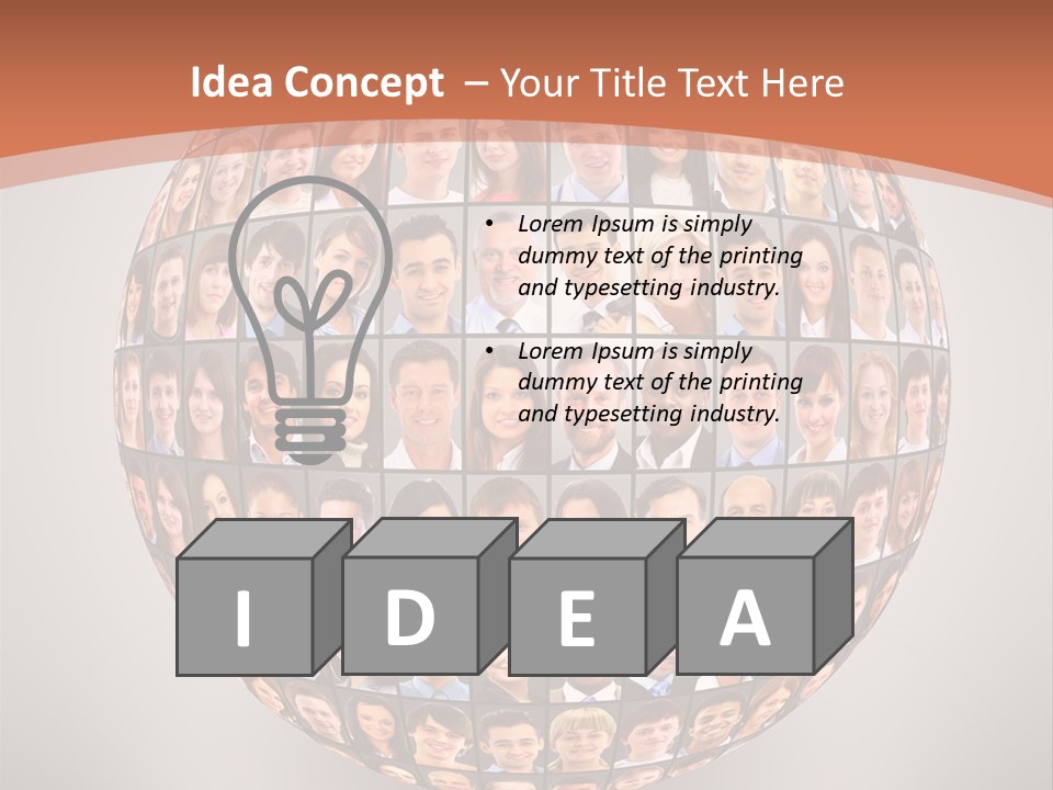 Symbol Environment Planet PowerPoint Template