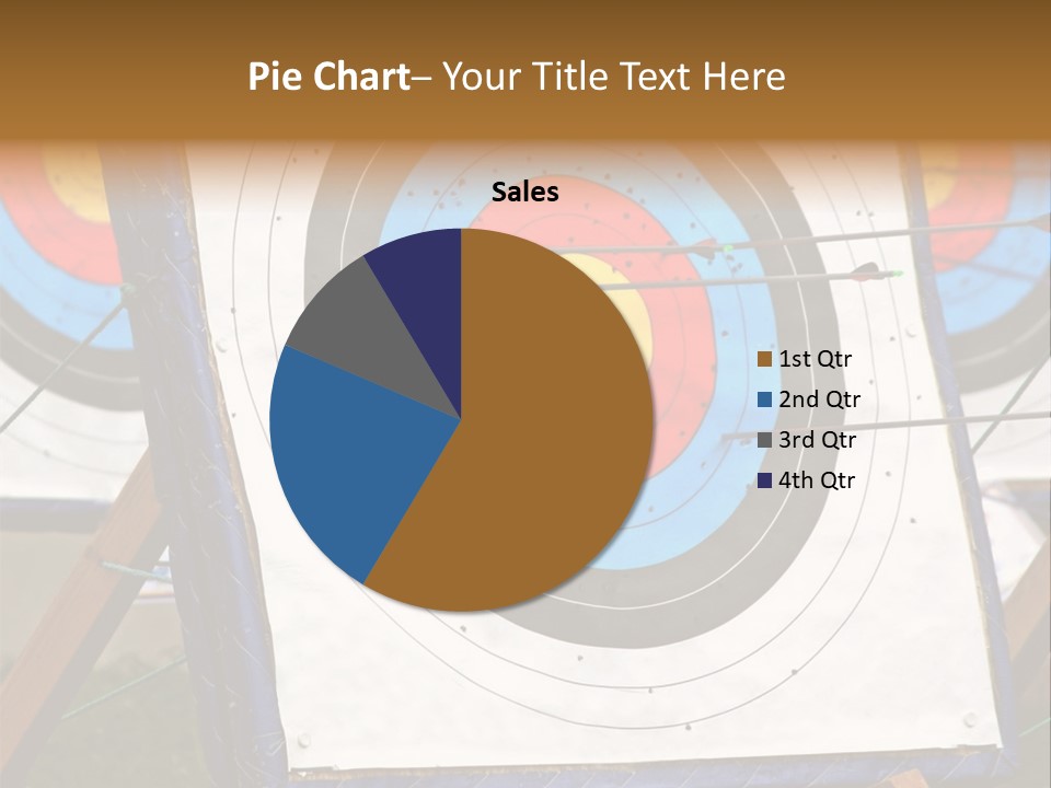 Arrows Target Stand PowerPoint Template