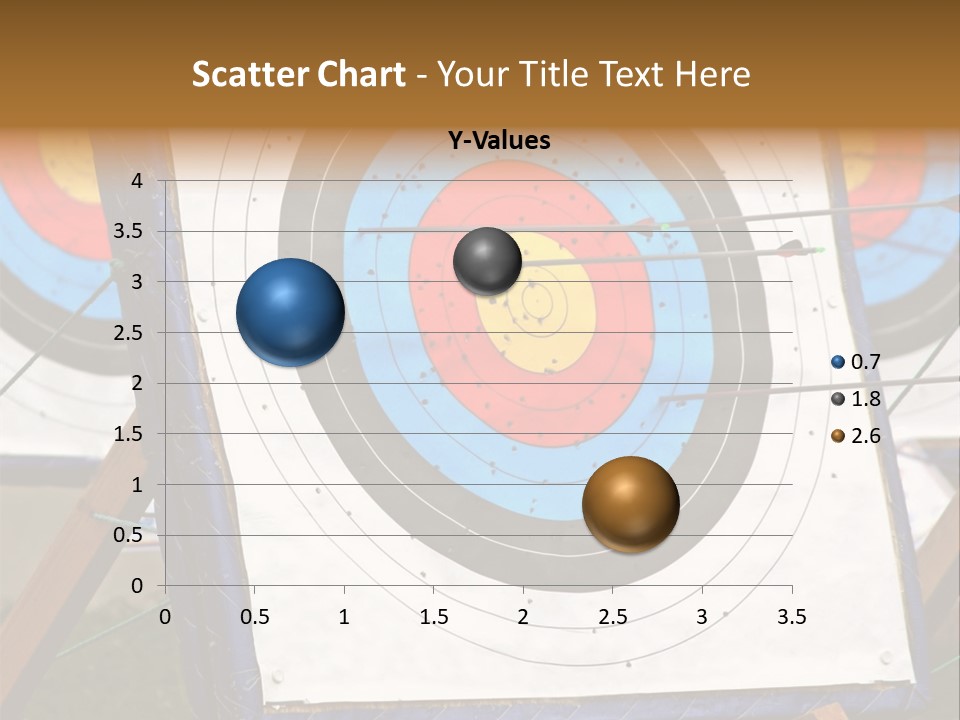 Arrows Target Stand PowerPoint Template