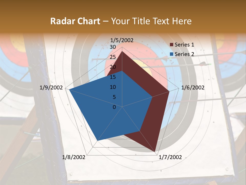 Arrows Target Stand PowerPoint Template