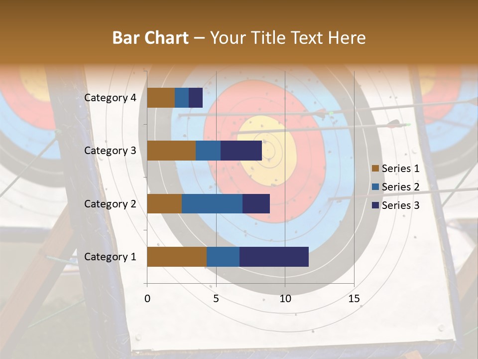 Arrows Target Stand PowerPoint Template