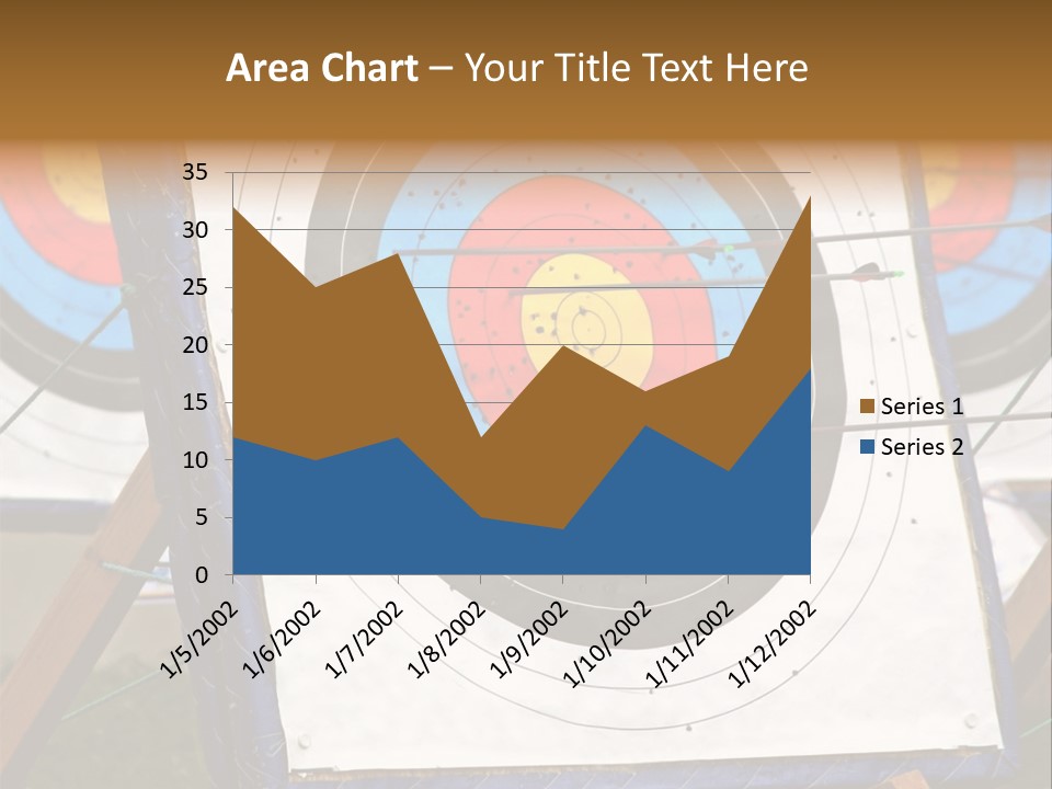 Arrows Target Stand PowerPoint Template