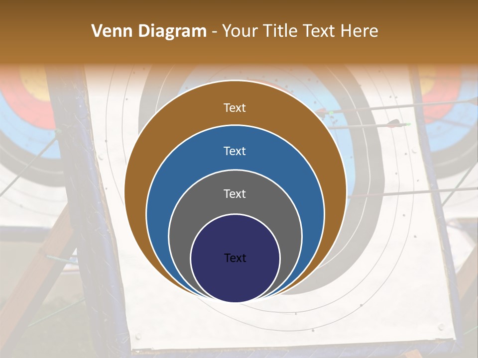 Arrows Target Stand PowerPoint Template