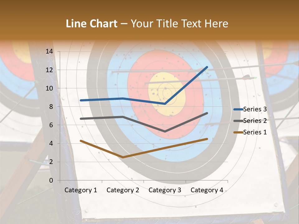 Arrows Target Stand PowerPoint Template